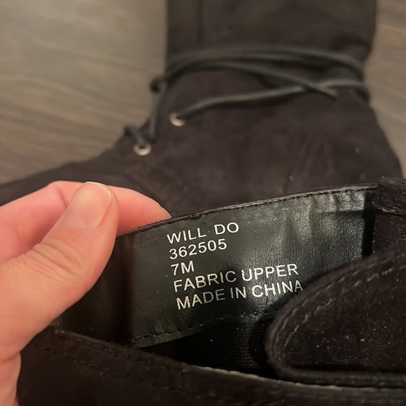 ❌SOLD❌ Sugar Suede Lace Up Boot - Picture 9 of 10